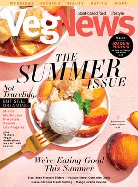 The Ultimate Vegan Holiday Gift Guide (2020) 17 VegNews 123 Summer 2020 no barcode 1