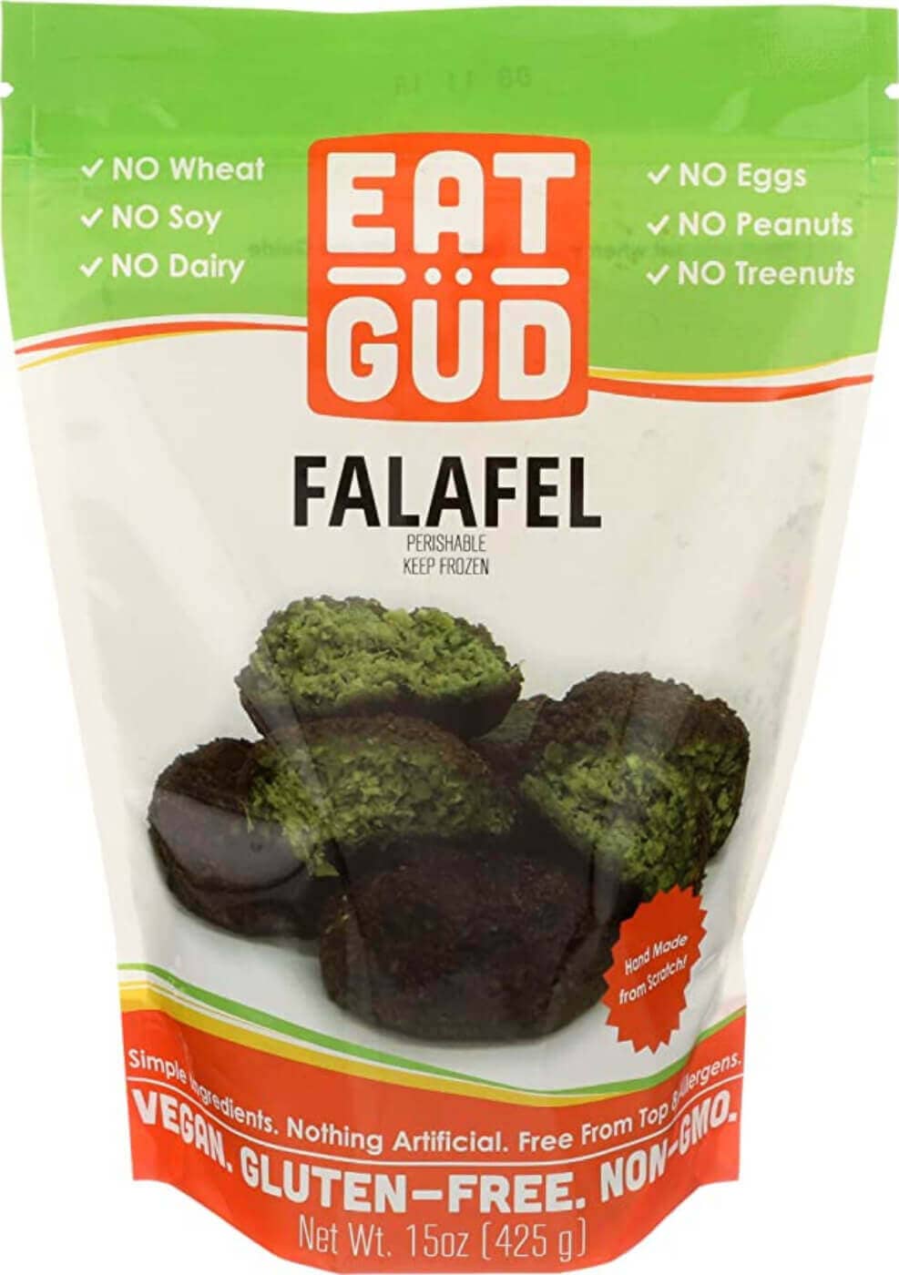 8 Best Vegan Frozen Food Brands (to try in 2020!) 6 Eat Gud Frozen Falafel