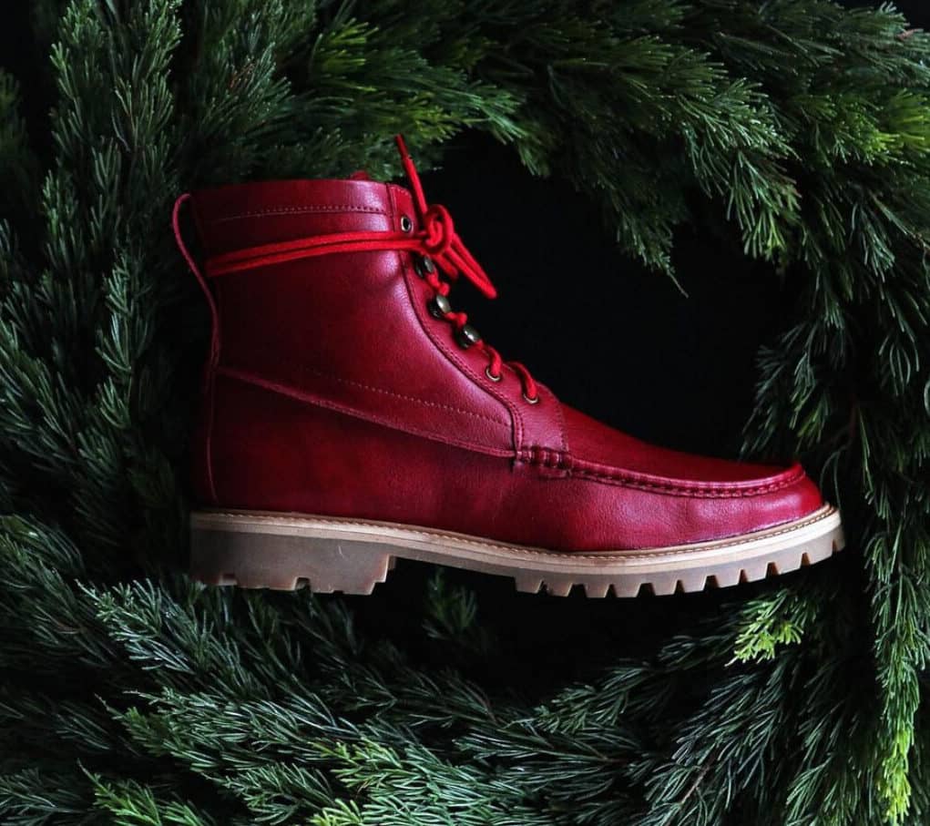 The Ultimate Vegan Holiday Gift Guide (2020) 15 Brave Gentlemen Red Boot