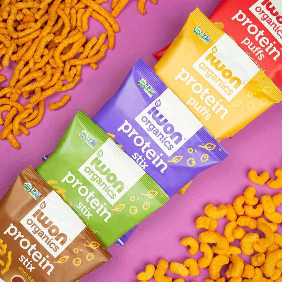 Easy Vegan Snacks Guide 10 Iwon Organics Protein Stix Image