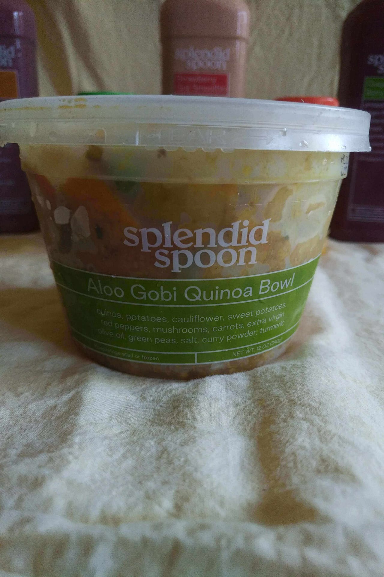 Splendid Spoon Meal Delivery Review! 7 Splendid Spoon Aloo Gobi Quinoa Bowl Image